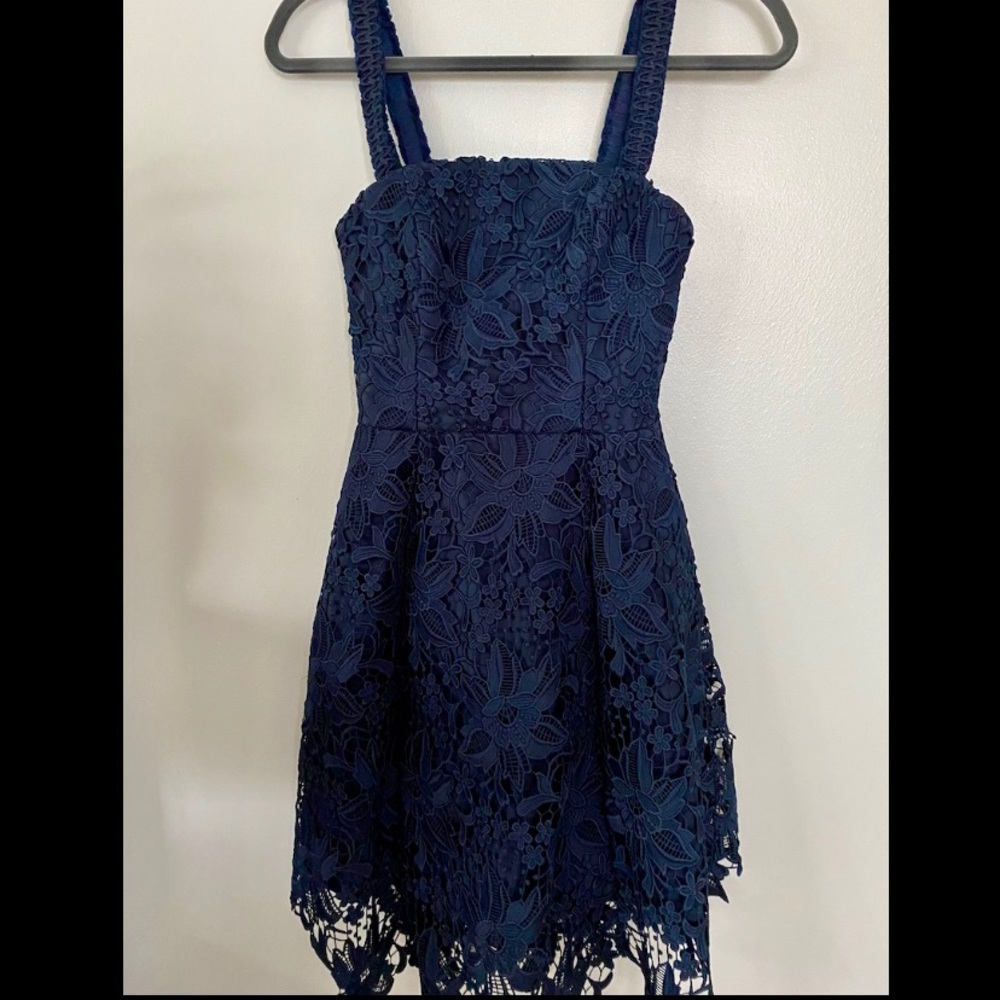 Nicholas Blue Floral Dress